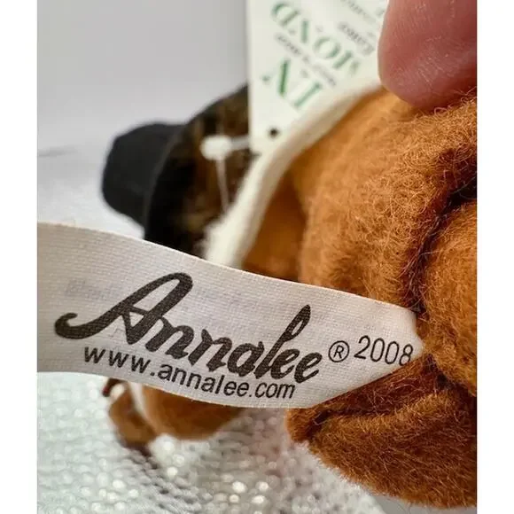 Annalee Pilgrim Boy Elf 2008 Annalee Mobilitee 9" Doll 351208 - Tag - Picture 7 of 8